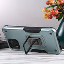 For Samsung Galaxy A03 164mm EU Version Ring Holder Non-slip Armor Phone Case(Green)