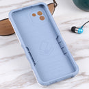For Samsung Galaxy A03 164mm EU Version Ring Holder Non-slip Armor Phone Case(White)