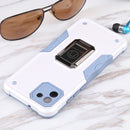 For Samsung Galaxy A03 164mm EU Version Ring Holder Non-slip Armor Phone Case(White)