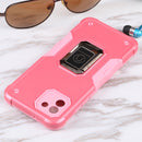For Samsung Galaxy A03 164mm EU Version Ring Holder Non-slip Armor Phone Case(Pink)