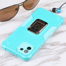 For Samsung Galaxy A03 164mm EU Version Ring Holder Non-slip Armor Phone Case(Mint Green)
