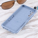 For Samsung Galaxy A03s 165.8mm US Version Ring Holder Non-slip Armor Phone Case(White)