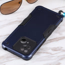 For Xiaomi Redmi 10C Non-slip Armor Phone Case without Ring Holder(Blue)