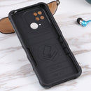 For Xiaomi Redmi 10C Non-slip Armor Phone Case without Ring Holder(Green)
