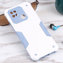 For Xiaomi Redmi 10C Non-slip Armor Phone Case without Ring Holder(White)