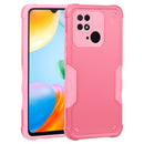 For Xiaomi Redmi 10C Non-slip Armor Phone Case without Ring Holder(Pink)