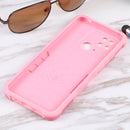 For Xiaomi Redmi 10C Non-slip Armor Phone Case without Ring Holder(Pink)