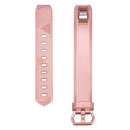 For Fitbit Alta / Alta HR Metal-color Watch Band Belt Buckle Watch Band(Rose Gold)
