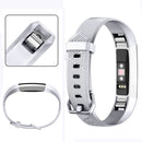 For Fitbit Alta / Alta HR Metal-color Watch Band Belt Buckle Watch Band(Silver)