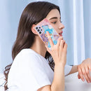 For Samsung Galaxy A23 Electroplating IMD TPU Phone Case with Ring(Blue Marble)