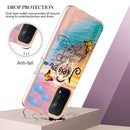 For OPPO A74 5G / A93 5G Electroplating IMD TPU Phone Case with Ring(Dream Butterfly)