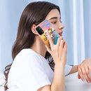 For OPPO A74 5G / A93 5G Electroplating IMD TPU Phone Case with Ring(Dream Butterfly)