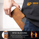 For Samsung Galaxy S10+ Splicing Leather Phone Case(Brown)