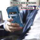 For Samsung Galaxy S21 Ultra 5G Splicing Leather Phone Case(Blue)
