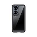 For Huawei P50 Colorful Series Acrylic + TPU Phone Case(Black)