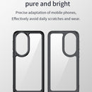 For Huawei P50 Colorful Series Acrylic + TPU Phone Case(Blue)
