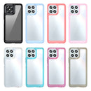 For Honor X8 Colorful Series Acrylic + TPU Phone Case(Red)