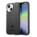 Rugged Shield Full Coverage Shockproof TPU Case For iPhone 14 (Black)