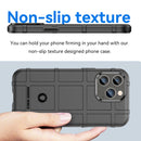 Rugged Shield Full Coverage Shockproof TPU Case For iPhone 14 (Black)