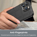 Rugged Shield Full Coverage Shockproof TPU Case For iPhone 14 Max (Black)