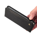 For Motorola Moto G52 Skin Feel Splicing Leather Phone Case(Black)
