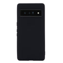 For Google Pixel 7 Pure Color Liquid Silicone Shockproof Phone Case(Black)