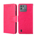 For Blackview A55 Pro Crystal Texture Leather Phone Case(Rose Red)