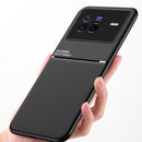 For vivo X80 Pro Classic Tilt Magnetic Phone Case(Blue)