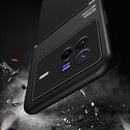 For vivo X80 Pro Classic Tilt Magnetic Phone Case(Black)