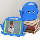 Octopus EVA Shockproof Tablet Case with Screen Film & Shoulder Strap For iPad 9.7 2018 / 2017 / Air 2 / Air / Pro 9.7(Blue)