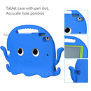 Octopus EVA Shockproof Tablet Case with Screen Film & Shoulder Strap For iPad 9.7 2018 / 2017 / Air 2 / Air / Pro 9.7(Blue)