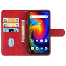 For UMIDIGI F3 4G/F3 5G/F3 SE/F3S Leather Phone Case(Red)
