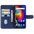 For UMIDIGI F3 4G/F3 5G/F3 SE/F3S Leather Phone Case(Blue)
