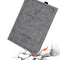 For MicroSoft Surface Pro 7 / 6 / 5 / 4 Deer Head Pattern Tablet Leather Case(Grey)