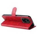 For Xiaomi Redmi 10C 4G Classic Calf Texture Flip Leather Phone Case(Red)