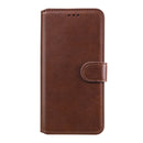 For Xiaomi Redmi 10C 4G Classic Calf Texture Flip Leather Phone Case(Brown)
