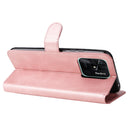 For Xiaomi Redmi 10C 4G Classic Calf Texture Flip Leather Phone Case(Rose Gold)