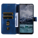 For Nokia G21 / G11 Classic Calf Texture Flip Leather Phone Case(Blue)