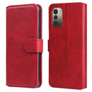 For Nokia G21 / G11 Classic Calf Texture Flip Leather Phone Case(Red)