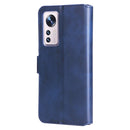 For Xiaomi 12 / 12X Classic Calf Texture Flip Leather Phone Case(Blue)