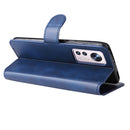 For Xiaomi 12 / 12X Classic Calf Texture Flip Leather Phone Case(Blue)