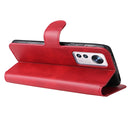 For Xiaomi 12 / 12X Classic Calf Texture Flip Leather Phone Case(Red)