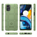 For Motorola Moto E32 Full Coverage Shockproof TPU Phone Case(Green)