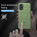 For Motorola Moto E32 Full Coverage Shockproof TPU Phone Case(Green)