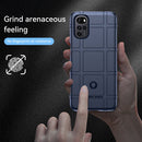 For Motorola Moto E32 Full Coverage Shockproof TPU Phone Case(Blue)