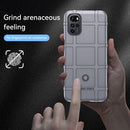 For Motorola Moto E32 Full Coverage Shockproof TPU Phone Case(Grey)