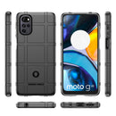 For Motorola Moto E32 Full Coverage Shockproof TPU Phone Case(Black)