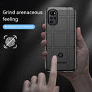 For Motorola Moto E32 Full Coverage Shockproof TPU Phone Case(Black)