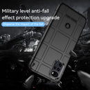 For Motorola Moto E32 Full Coverage Shockproof TPU Phone Case(Black)