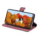 For Motorola Moto G22 Splicing Leather Phone Case(Red)